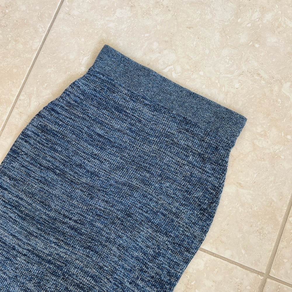 Blue Maxi Skirt
